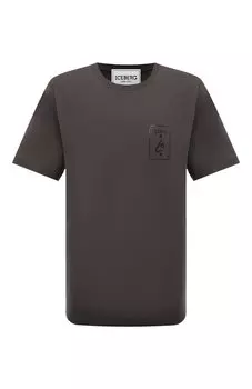 Хлопковая футболка Iceberg