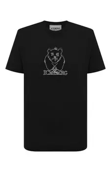 Хлопковая футболка Iceberg