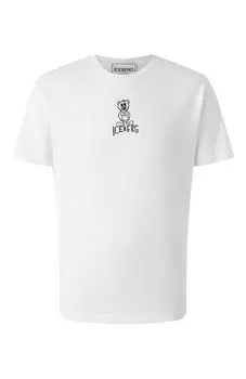 Хлопковая футболка Iceberg