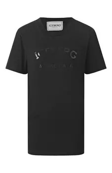 Хлопковая футболка Iceberg