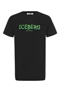 Хлопковая футболка Iceberg