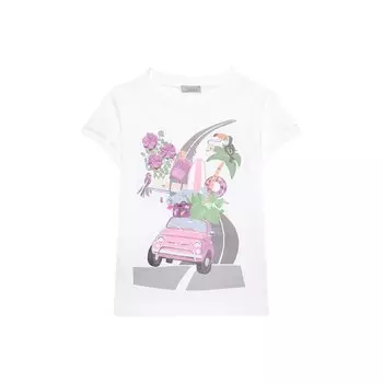 Хлопковая футболка Il Gufo