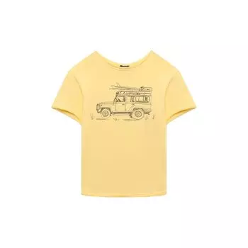 Хлопковая футболка Il Gufo