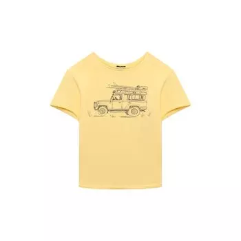 Хлопковая футболка Il Gufo