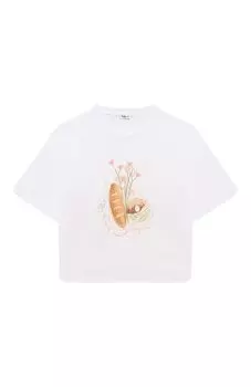 Хлопковая футболка Il Gufo