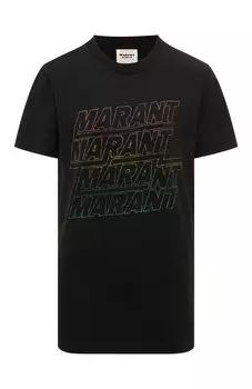 Хлопковая футболка Isabel Marant Etoile