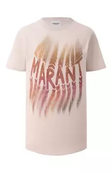 Хлопковая футболка Isabel Marant Etoile