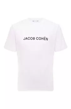 Хлопковая футболка Jacob Cohen