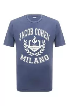 Хлопковая футболка Jacob Cohen