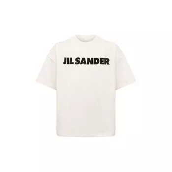 Хлопковая футболка Jil Sander