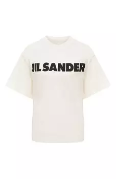 Хлопковая футболка Jil Sander