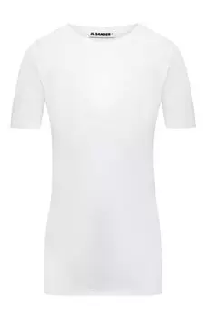Хлопковая футболка Jil Sander