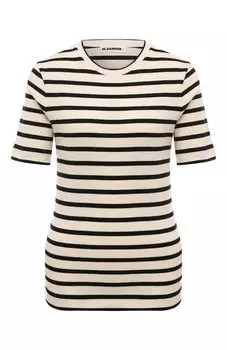 Хлопковая футболка Jil Sander