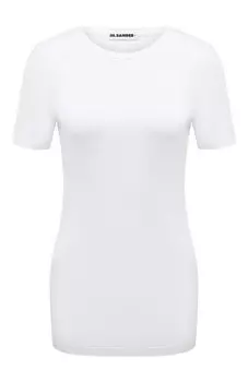 Хлопковая футболка Jil Sander