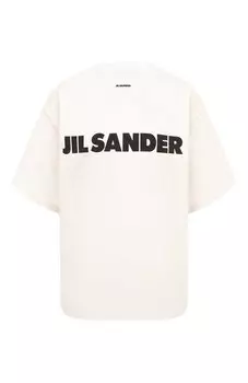 Хлопковая футболка Jil Sander