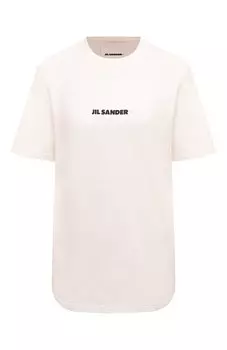 Хлопковая футболка Jil Sander