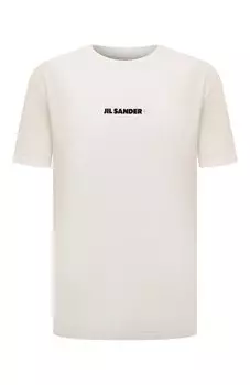 Хлопковая футболка Jil Sander