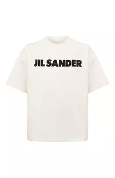 Хлопковая футболка Jil Sander
