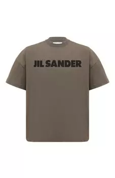 Хлопковая футболка Jil Sander