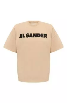 Хлопковая футболка Jil Sander