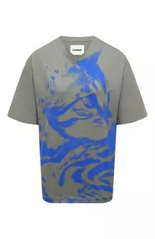 Хлопковая футболка Jil Sander