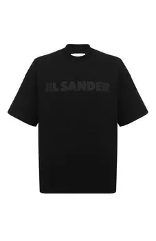Хлопковая футболка Jil Sander