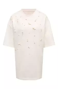 Хлопковая футболка Jil Sander