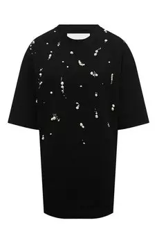 Хлопковая футболка Jil Sander