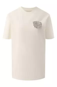 Хлопковая футболка Jil Sander