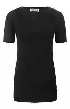 Хлопковая футболка Jil Sander