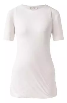 Хлопковая футболка Jil Sander