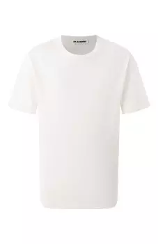 Хлопковая футболка Jil Sander