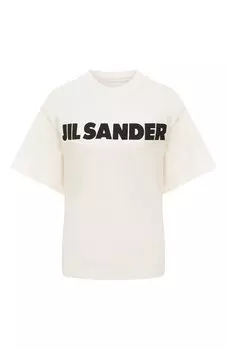 Хлопковая футболка Jil Sander