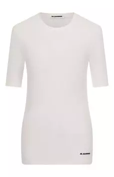 Хлопковая футболка Jil Sander