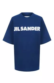 Хлопковая футболка Jil Sander