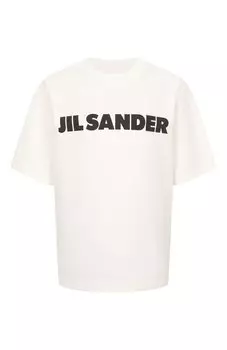 Хлопковая футболка Jil Sander