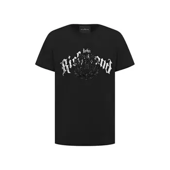 Хлопковая футболка John Richmond