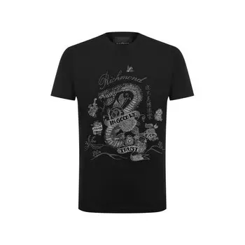 Хлопковая футболка John Richmond