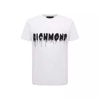 Хлопковая футболка John Richmond
