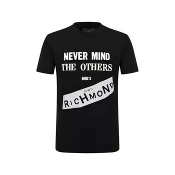 Хлопковая футболка John Richmond