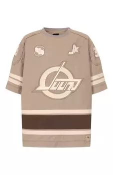 Хлопковая футболка Juun.J