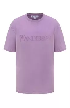 Хлопковая футболка JW Anderson