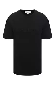 Хлопковая футболка JW Anderson