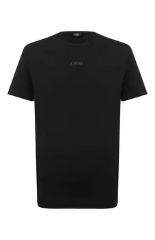 Хлопковая футболка K-Way