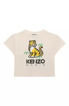 Хлопковая футболка Kenzo