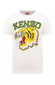 Хлопковая футболка Kenzo