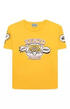 Хлопковая футболка Kenzo