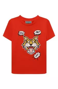 Хлопковая футболка Kenzo