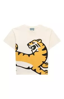 Хлопковая футболка Kenzo