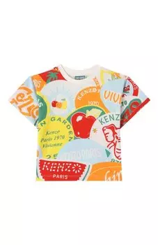 Хлопковая футболка Kenzo